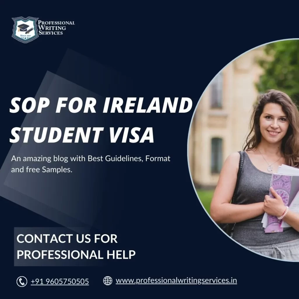 sop for Ireland student visa