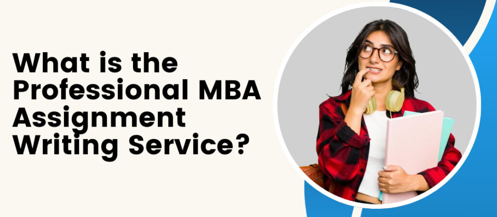 Professional mba assignment help