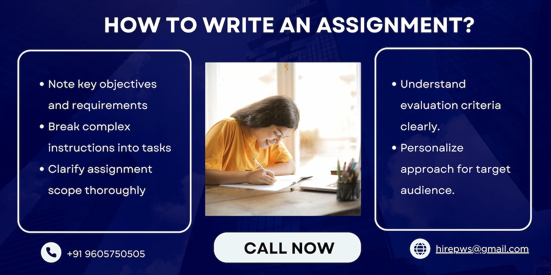 how to write assignment