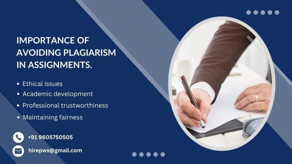 how to avoid plagiarism in assignment