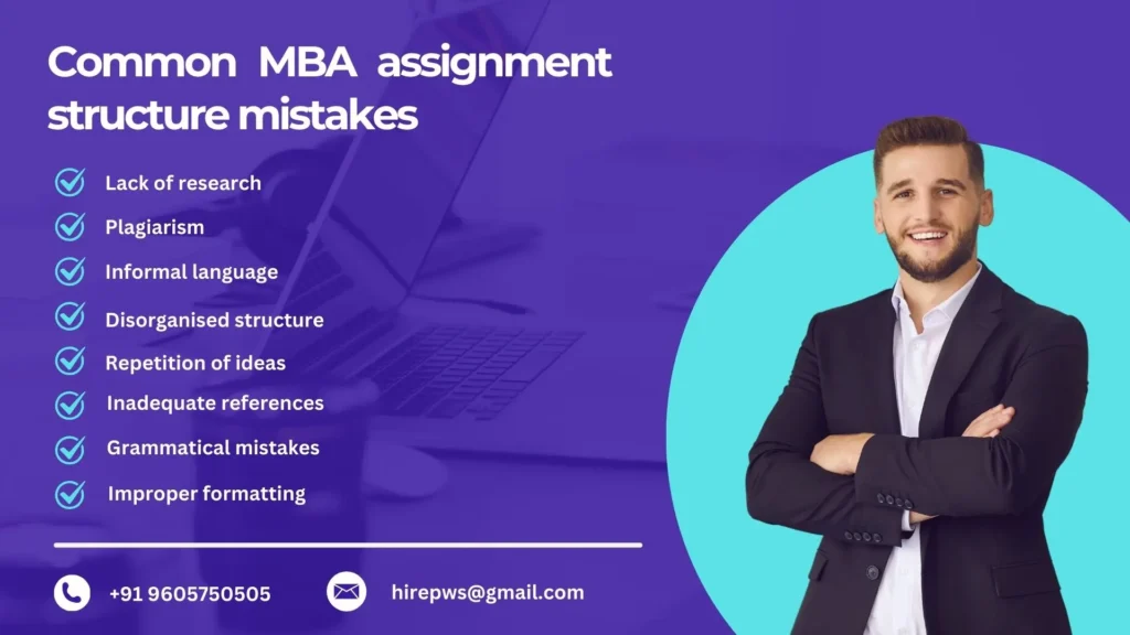 How to write mba assignment