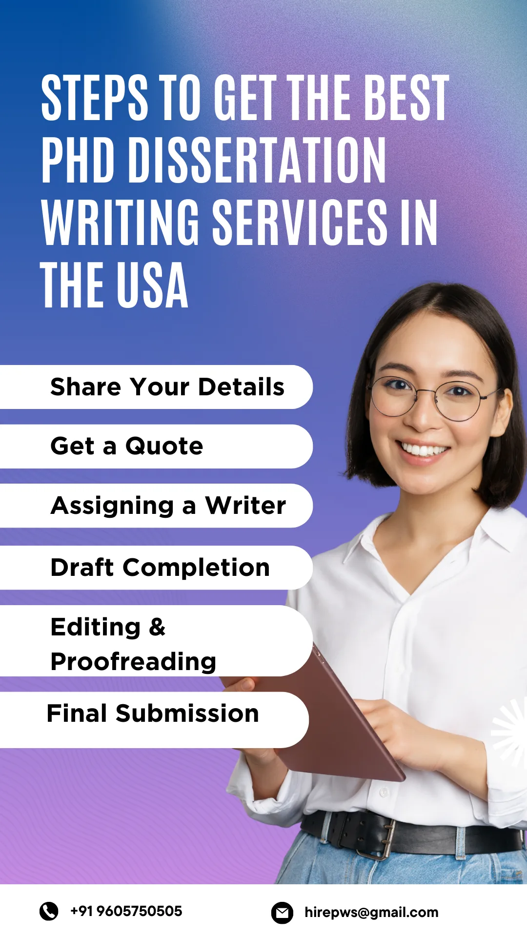 Dissertation writing service in usa - Step