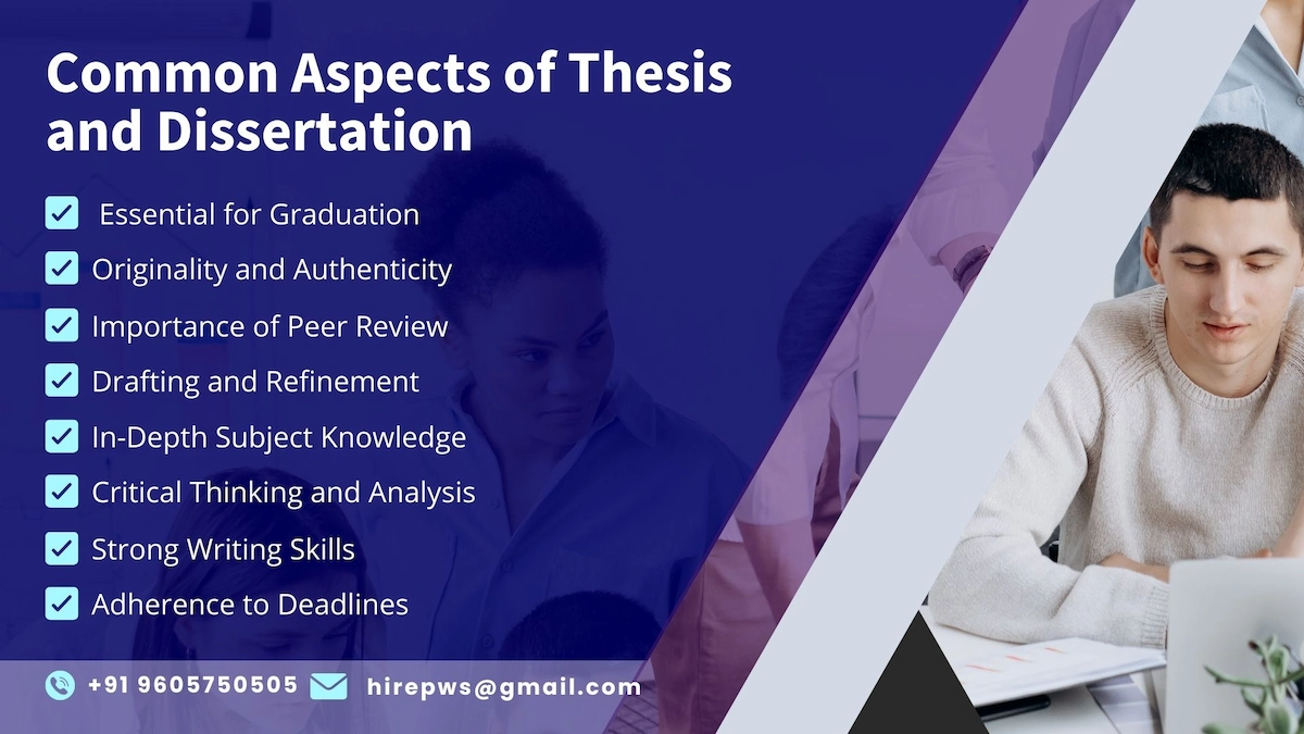 Difference Between Dissertation and Thesis