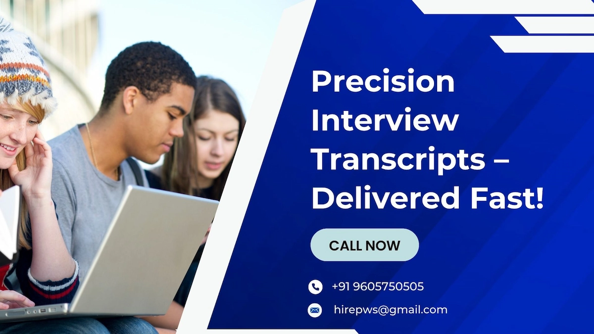Interview Transcription Services