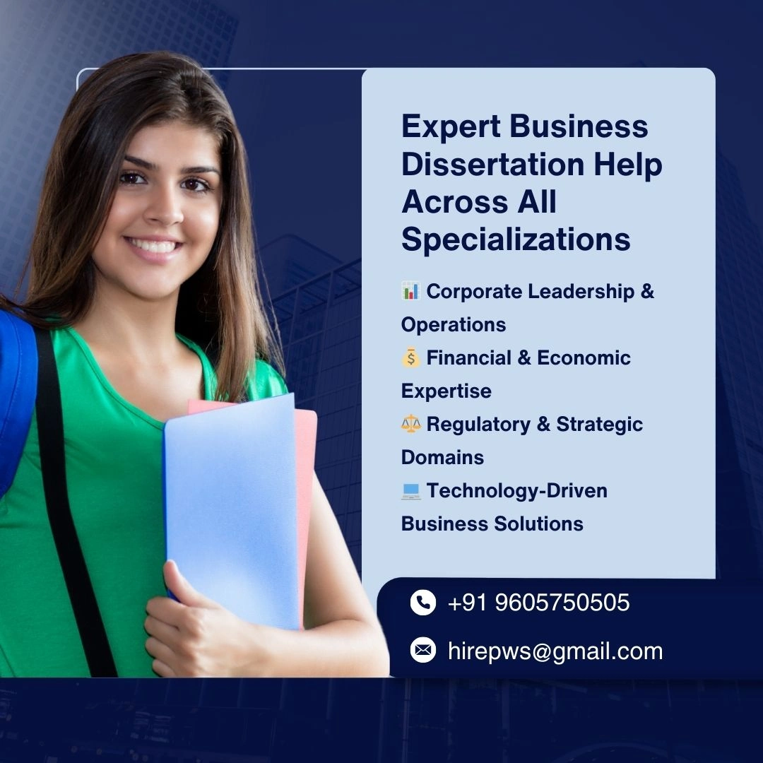 Business dissertation help