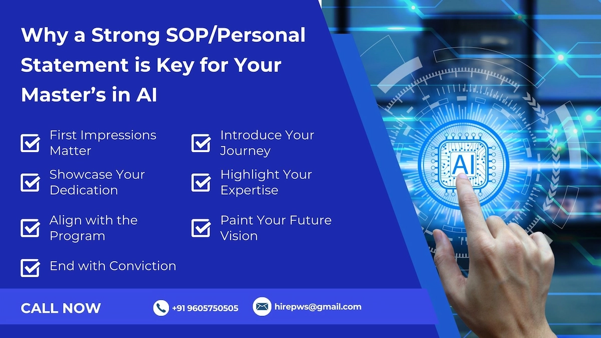 SOP and Personal Statement in Artificial Intelligence