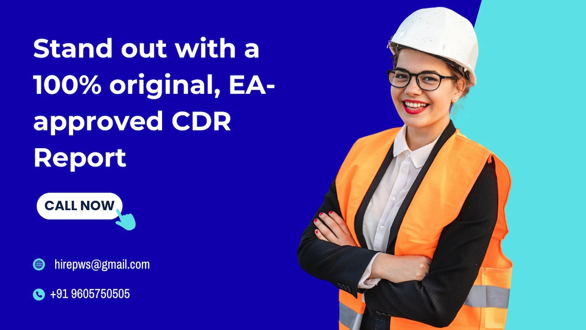 Cdr writing services for Civil engineers