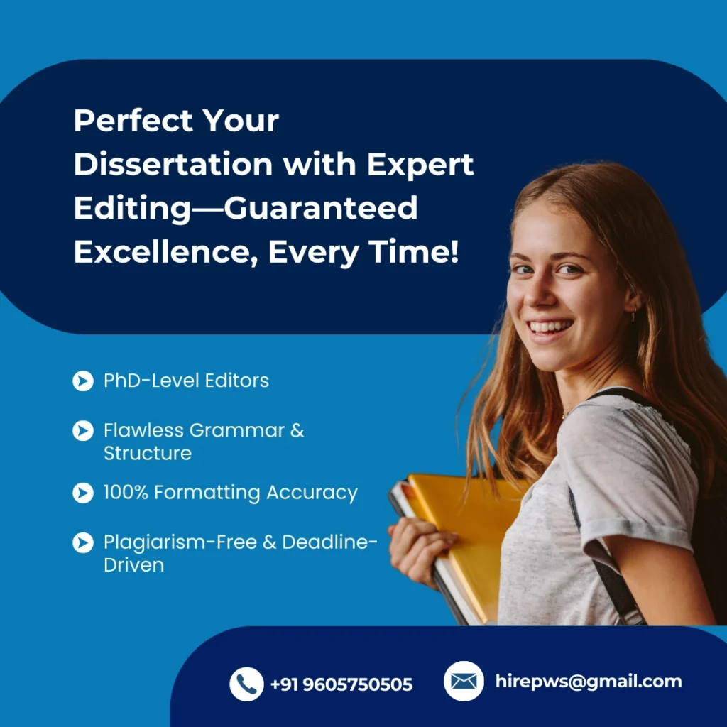 dissertation editing service