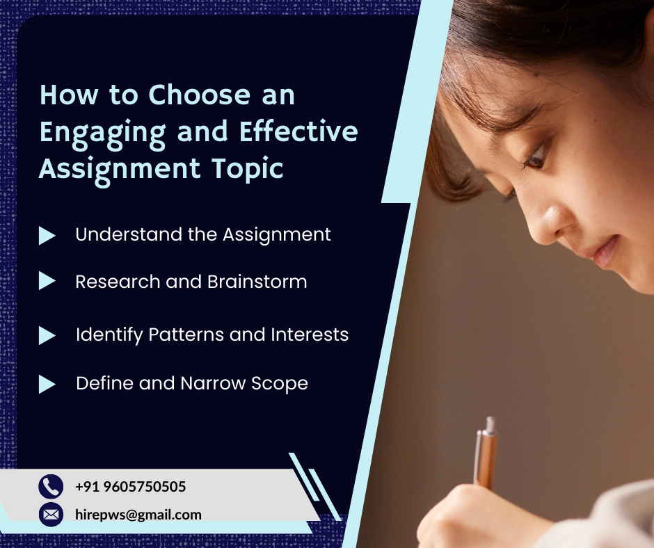 Assignment topics for university students