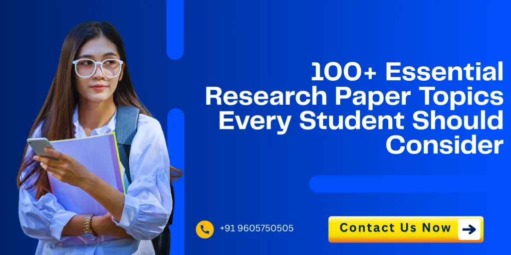 Best Research Paper topics