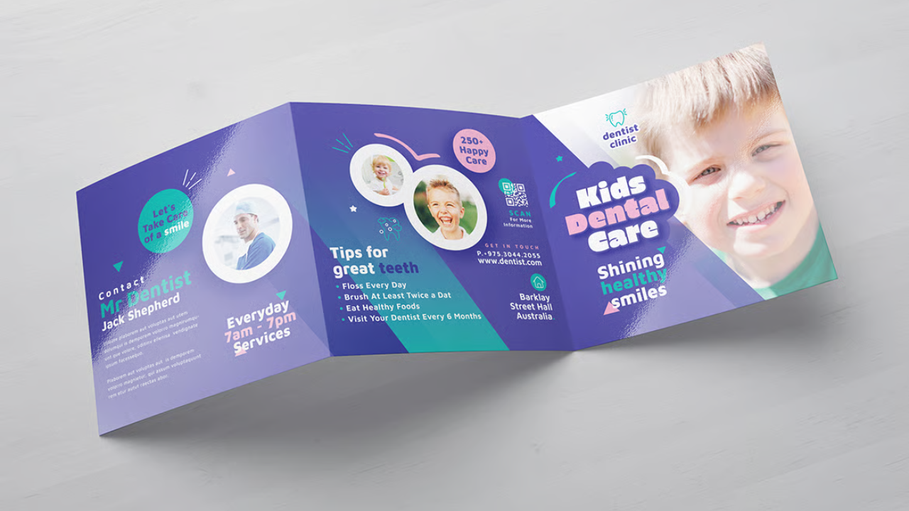 A company profile sample for dental care startup