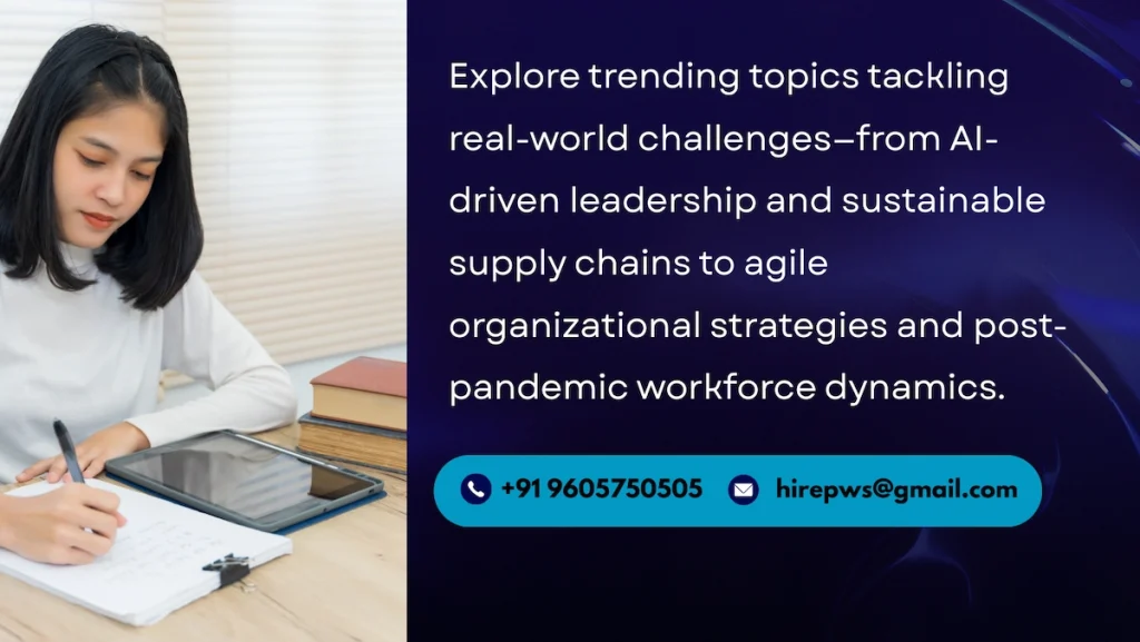 Management Dissertation & Thesis Topics