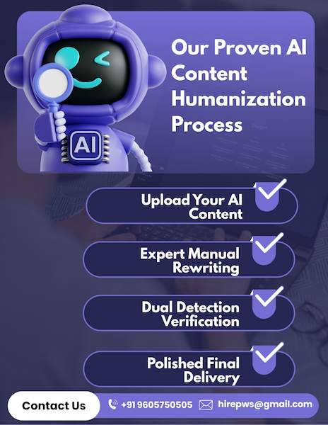 Our process for AI content removal service