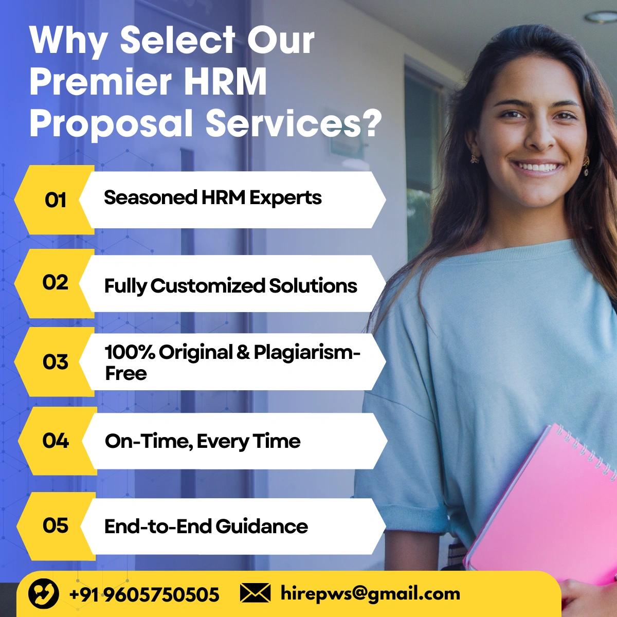best hrm research proposal writing services