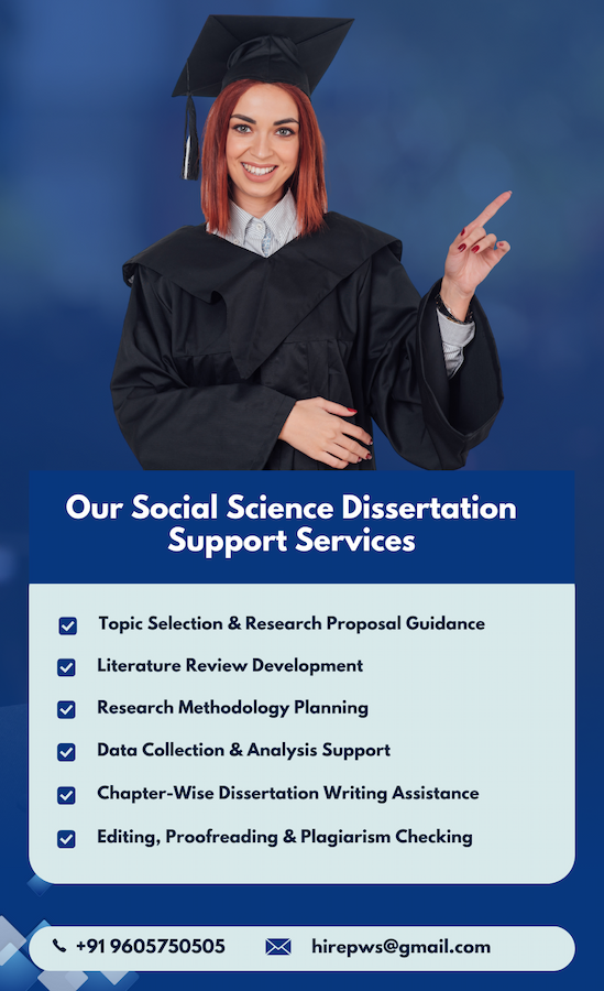 Social Science Dissertation Writing Services