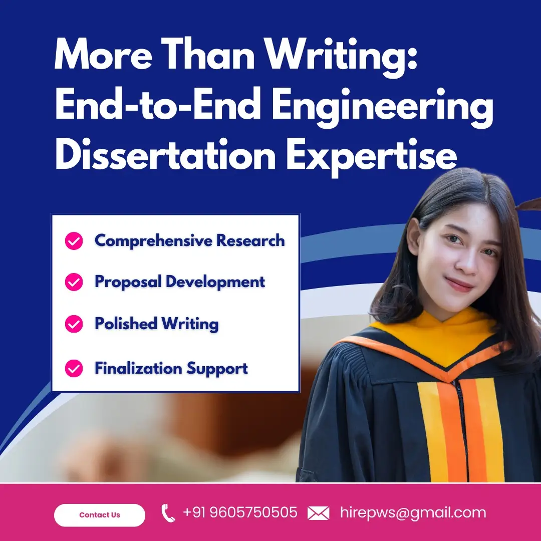 Engineering Dissertation Help by Expert Writers