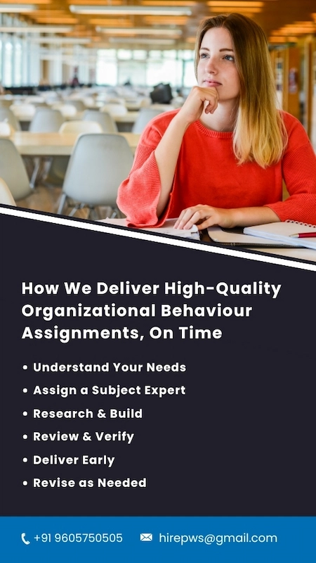 Best Organizational Behaviour assignment help