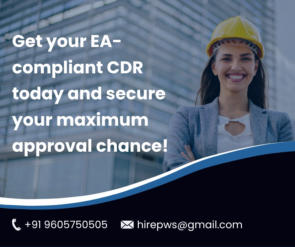 cdr writing help for transport engineers