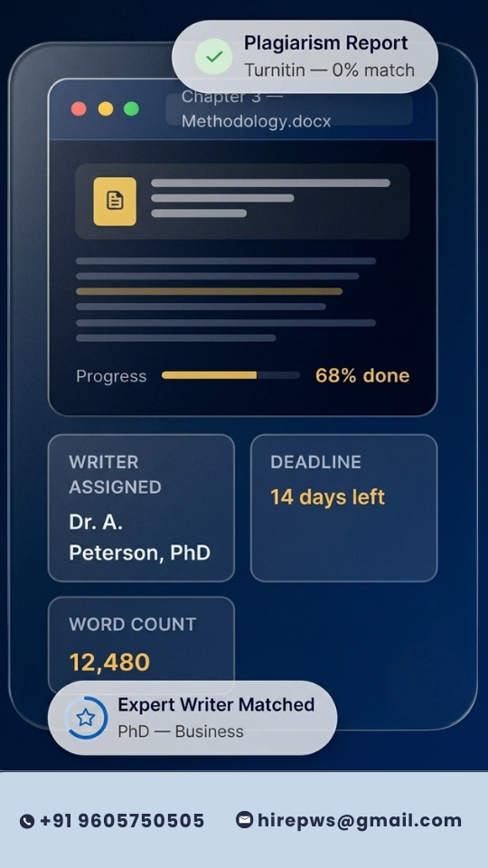 Plagiarism-Free Guarantee : Dissertation help in Ireland