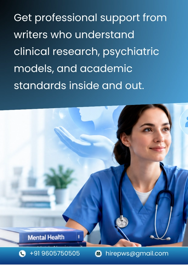 Get Mental Health Nursing Dissertations Help