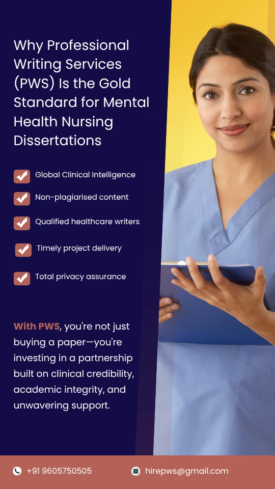 Why Choose PWS for Mental Health Nursing Dissertation Help?